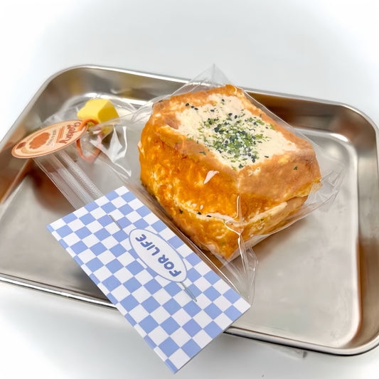 Mega Garlic Stuffed Bread Taba Squishy