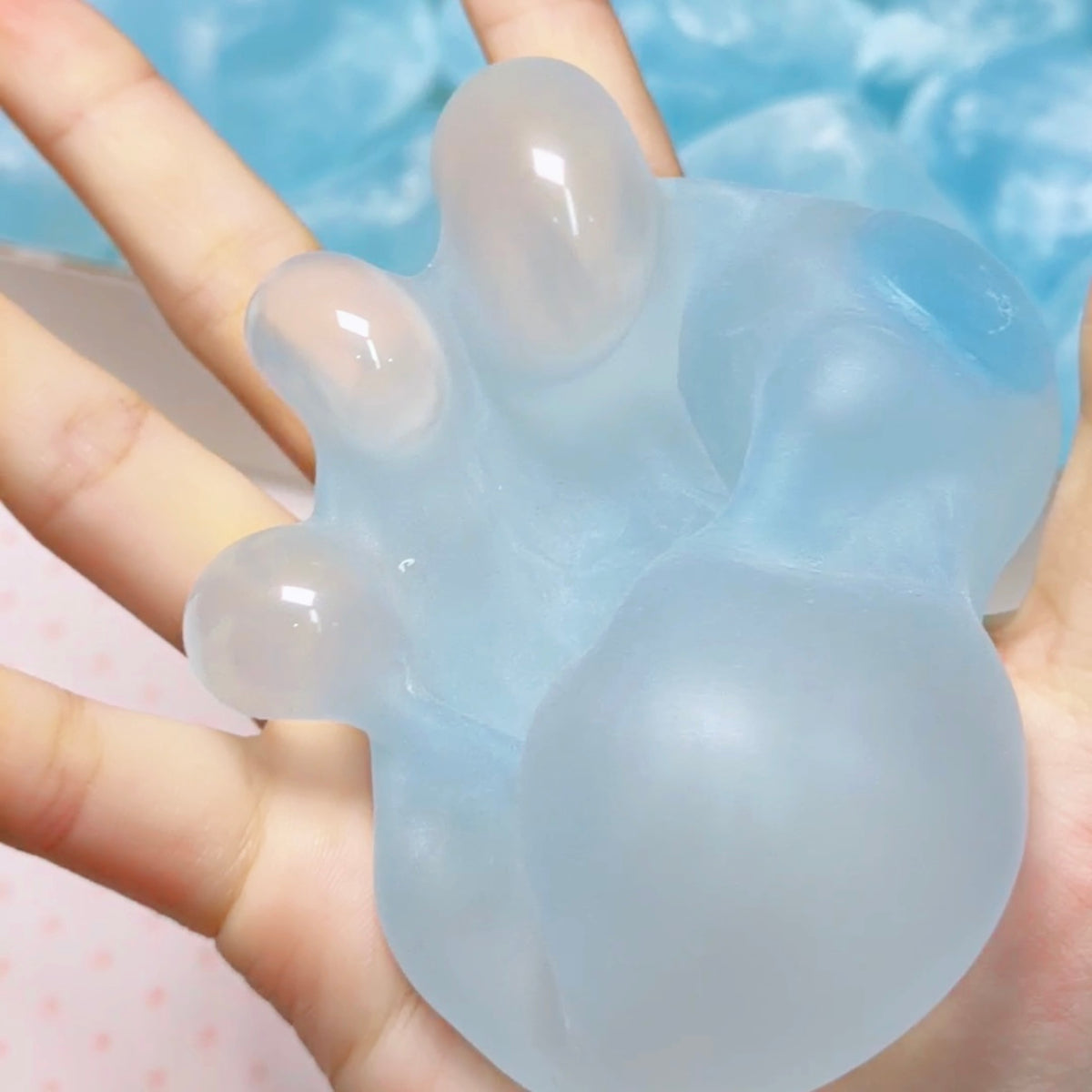 Colorful Non-Sticky Coconut Oil Stress Ball (Super Soft Squish Feel)