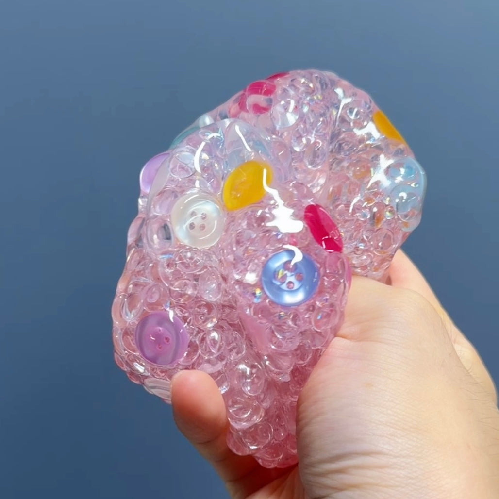 Colorful Buttons Stress Ball
