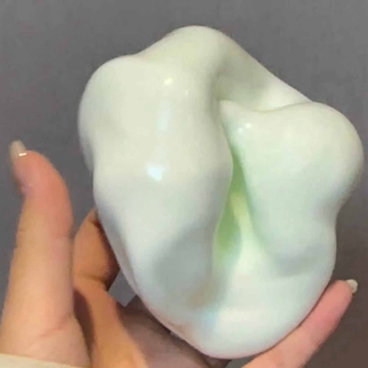 9 Colors Frosted Milk Mochi Stress Ball (Need to use a syringe to suck out the air)