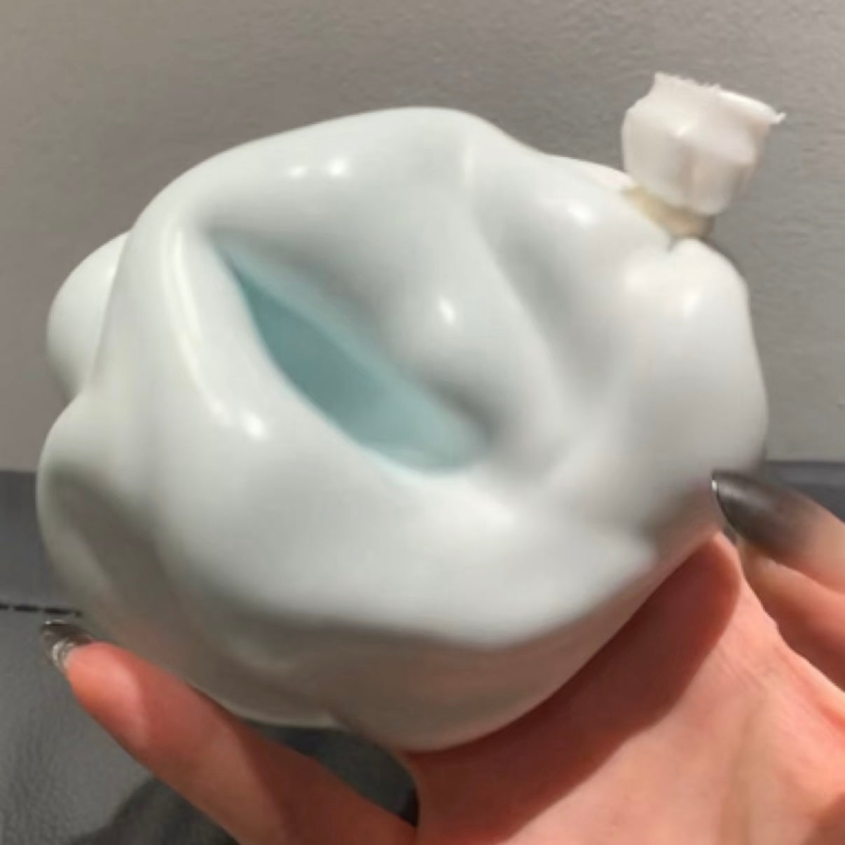 9 Colors Frosted Milk Mochi Stress Ball (Need to use a syringe to suck out the air)