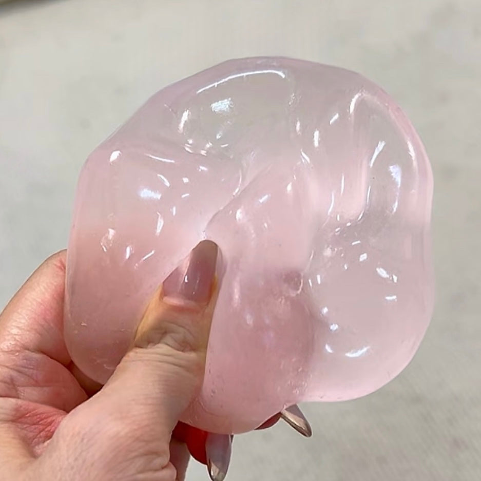 Baby Blue / Baby Pink Coconut Oil  Stress Ball