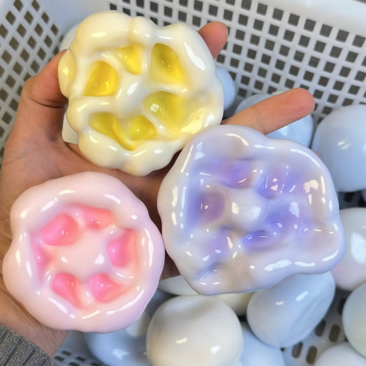 Colorful Sand Stress Ball（Syringe Suction)