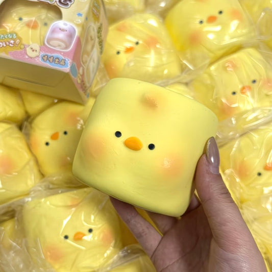 Little Yellow Chick Egg Roll Slow Rise Squishy