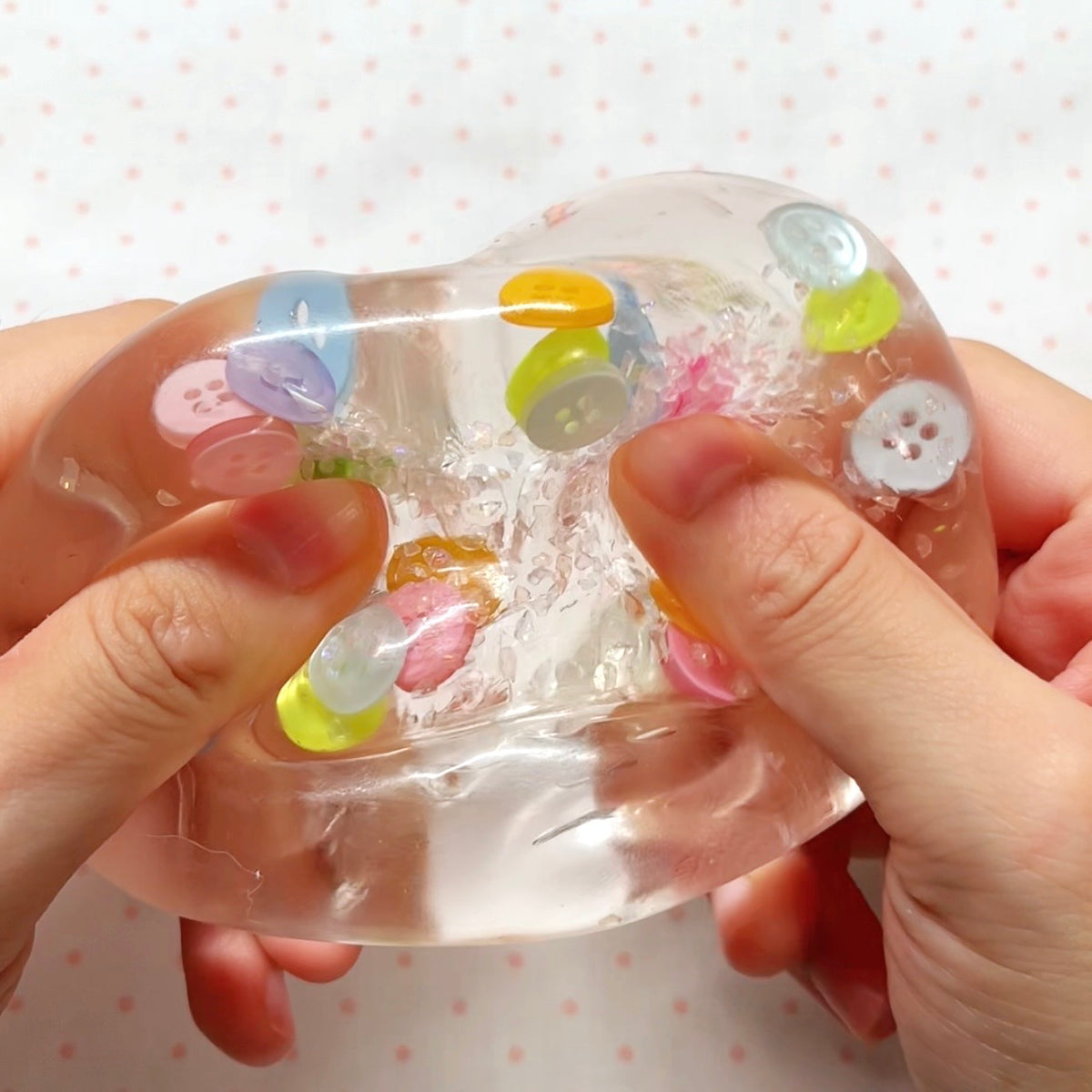 Dreamy Button Stress Ball