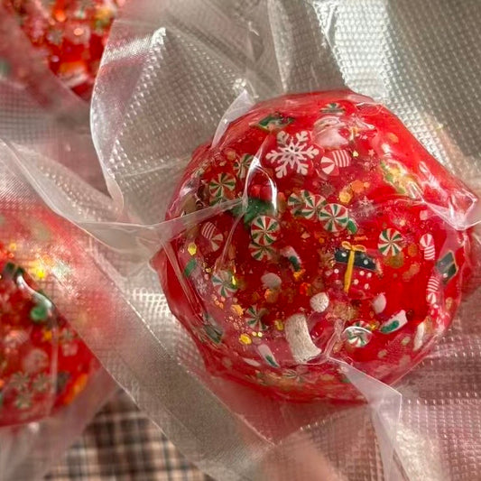 Christmas Wax Cracking Ball