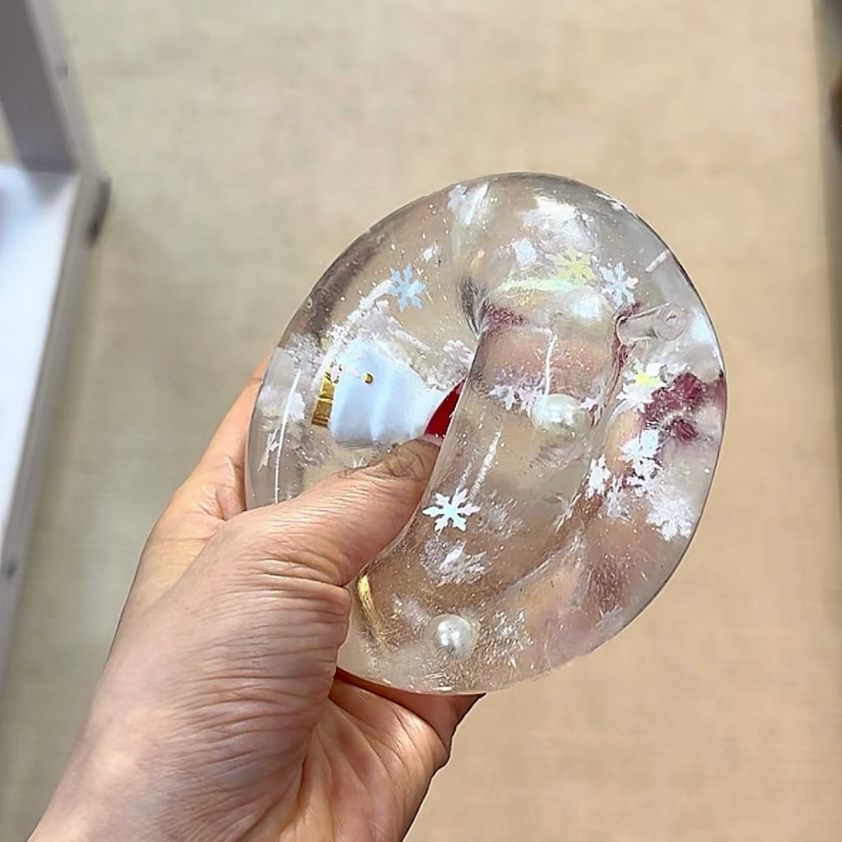 Vaseline Christmas Snowflake Apple