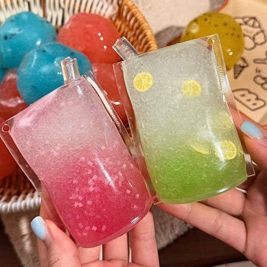 Slushy Gradient Juice Drink