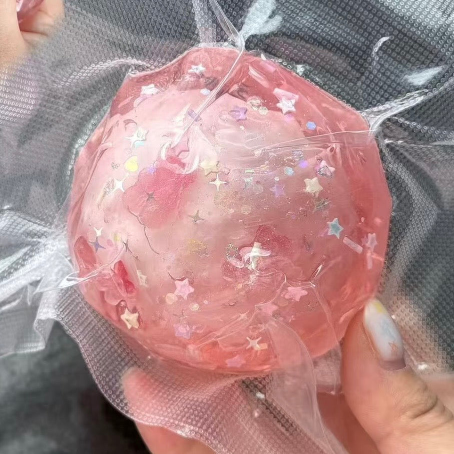 Crispy Pink Gummy Bears Cracking Wax Ball (Ship Within 10Days)