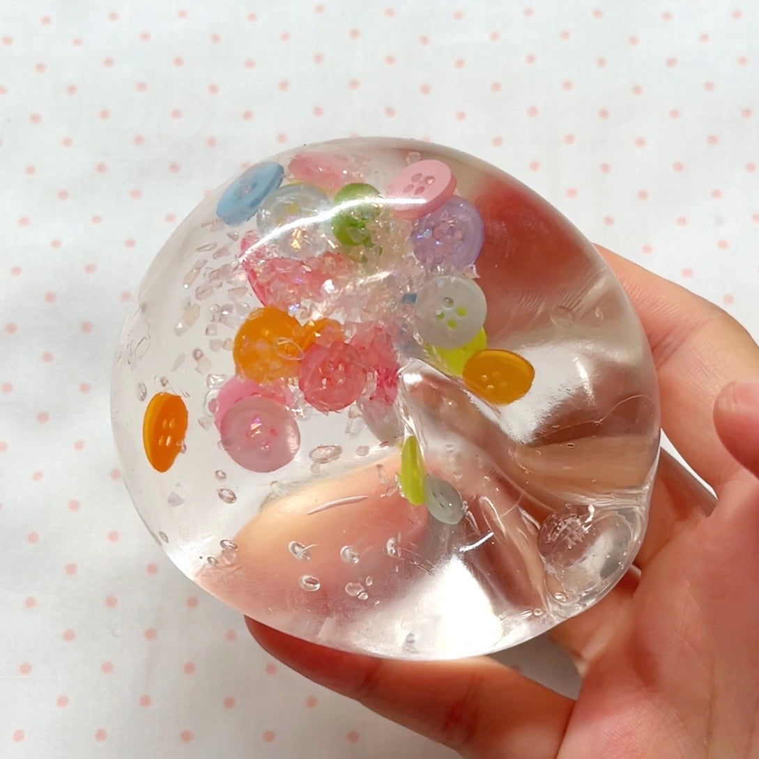 Dreamy Button Stress Ball