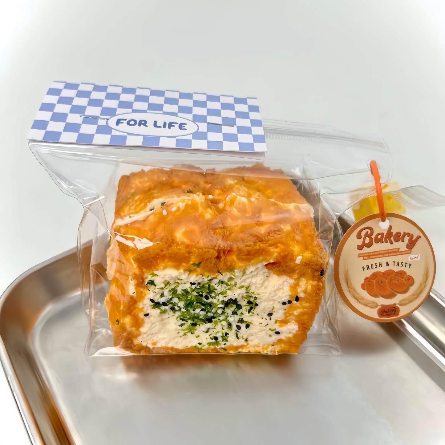Mega Garlic Stuffed Bread Taba Squishy