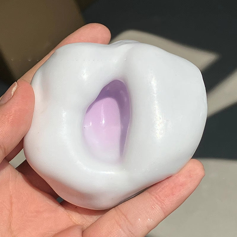 Colorful Sand Stress Ball（Syringe Suction)