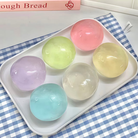 6 Colors Macaron Coconut Oil Stress Ball