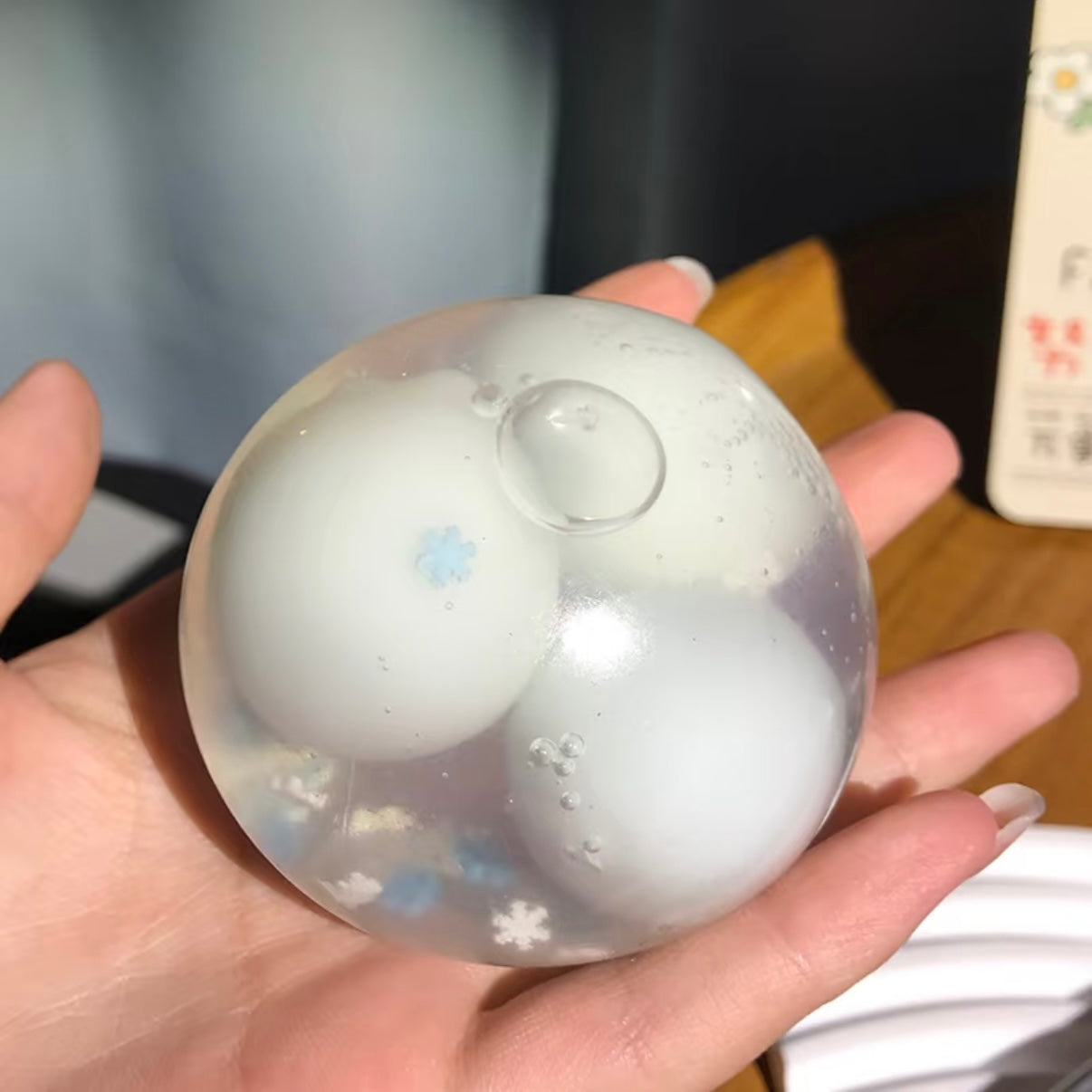 3 Little Glutinous Rice Crispy Wax Ball Stress Ball