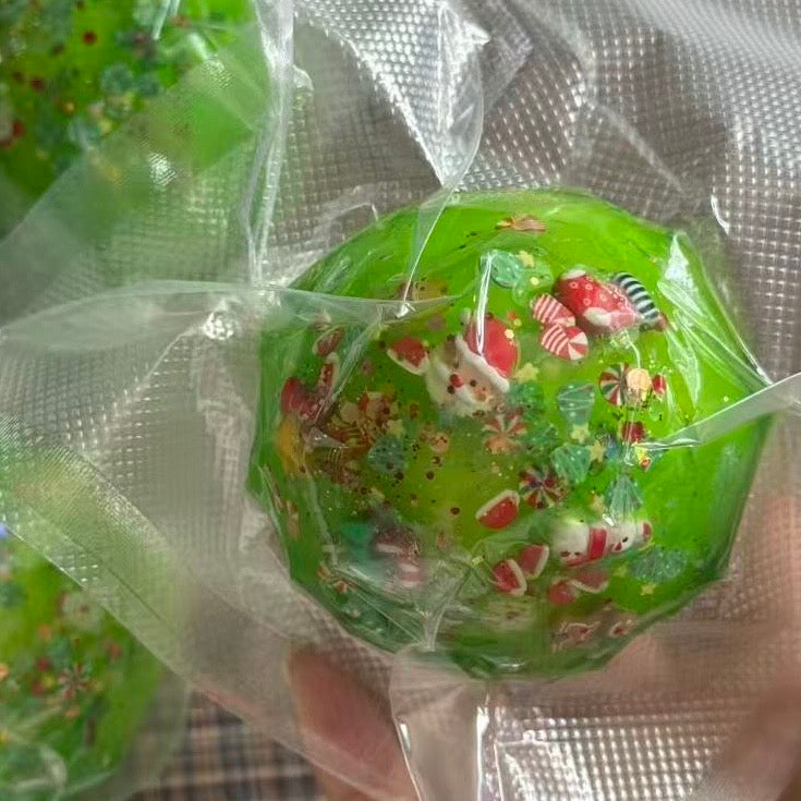 Christmas Wax Cracking Ball