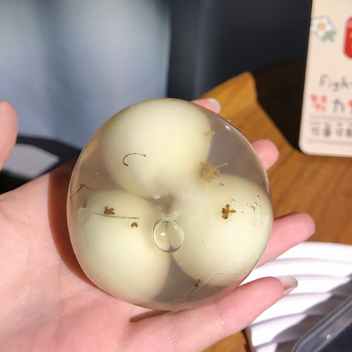3 Little Glutinous Rice Crispy Wax Ball Stress Ball