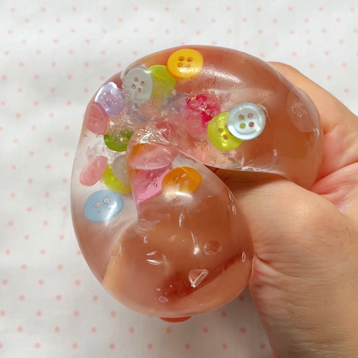 Dreamy Button Stress Ball