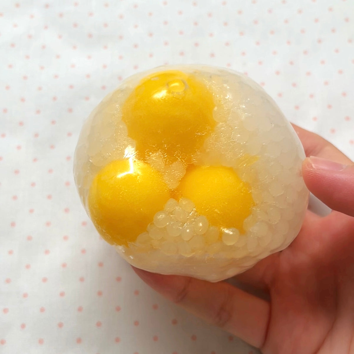 4 Little Yellow Balls Cracking Wax Ball