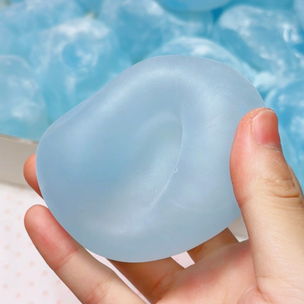 Colorful Non-Sticky Coconut Oil Stress Ball (Super Soft Squish Feel)
