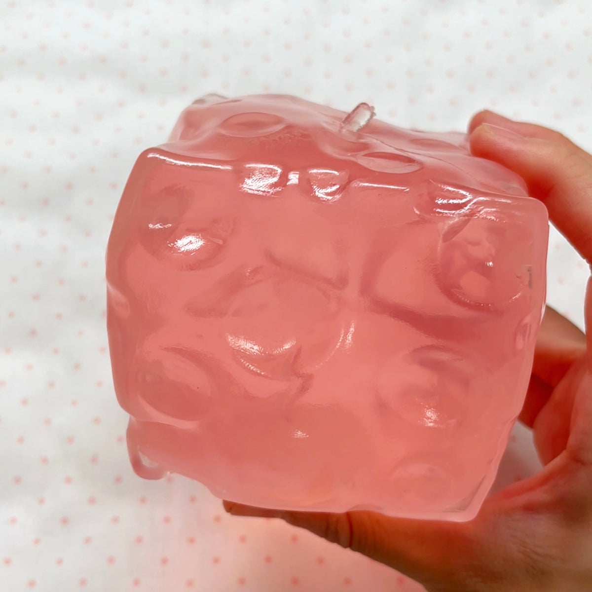 Pink Transparent Jumbo Cheese