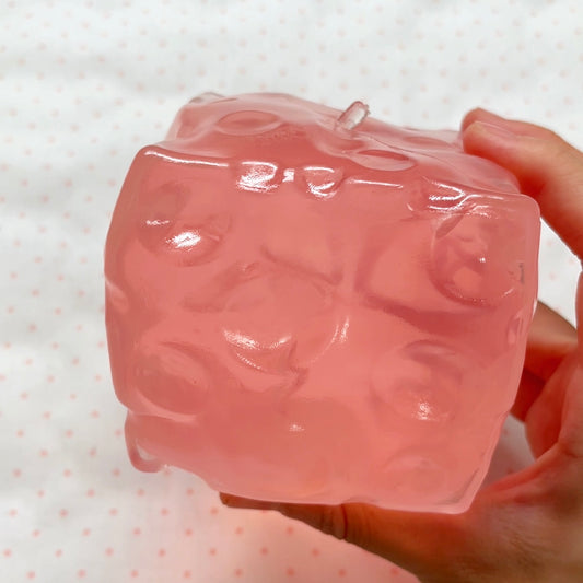 Pink Transparent Jumbo Cheese