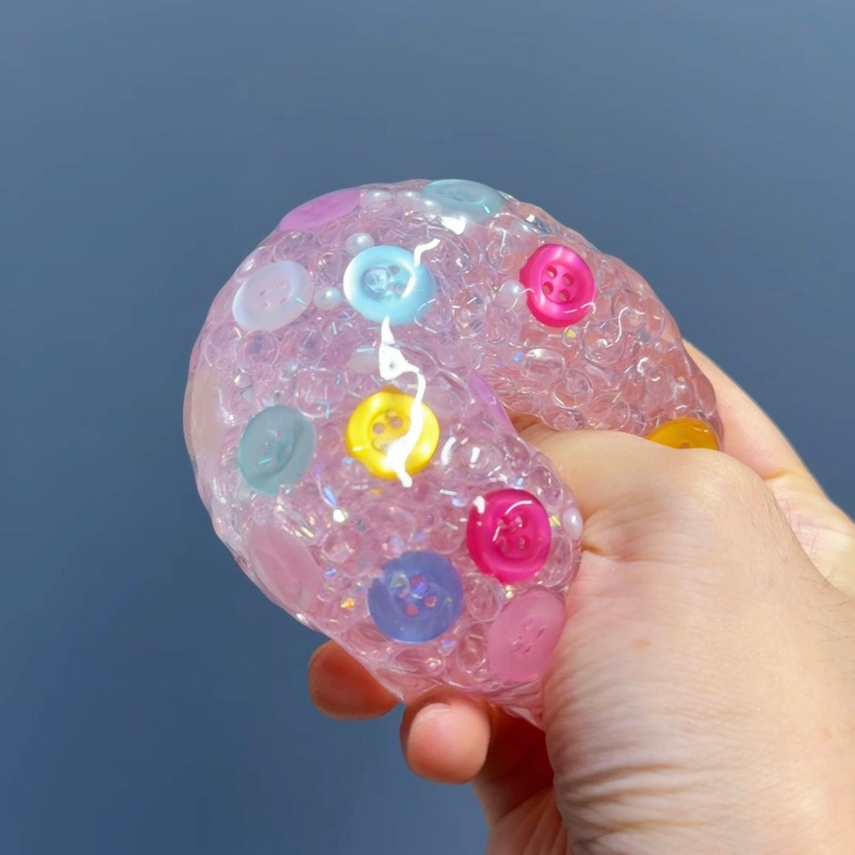 Colorful Buttons Stress Ball