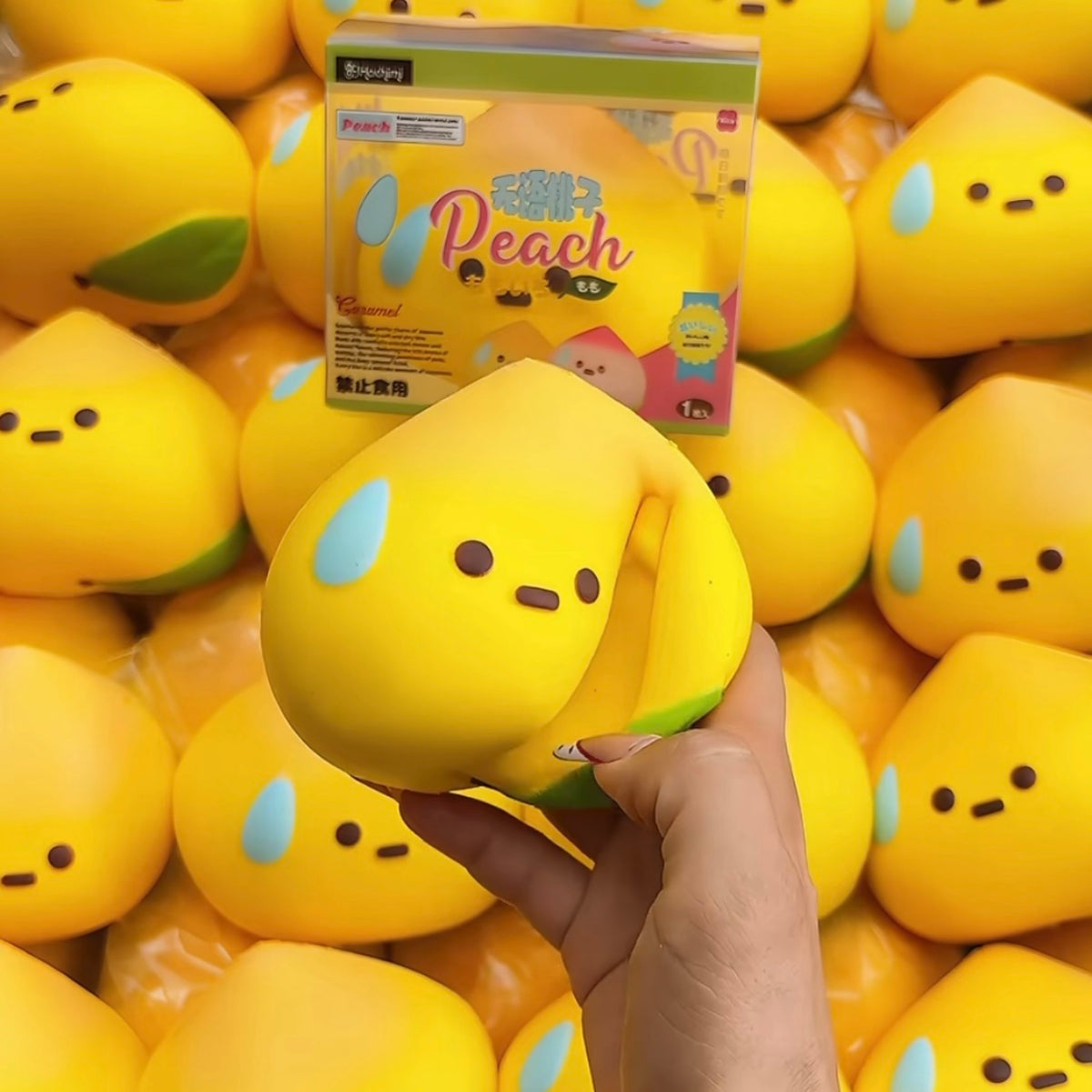 Speechless Peach Slow Rise Squishy (Limited Edition)