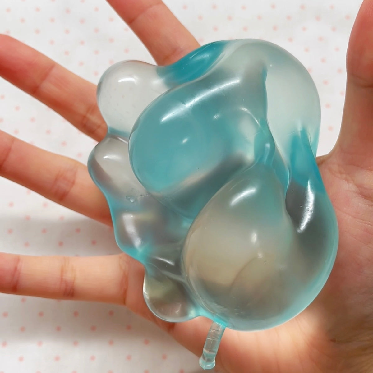 Small Cystal Mint Translucent Apple