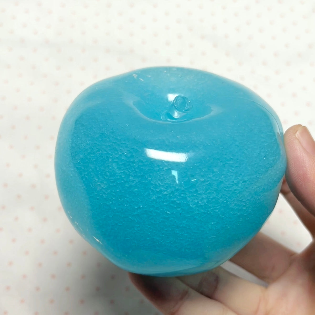 Slushy Blue Apple Squishy