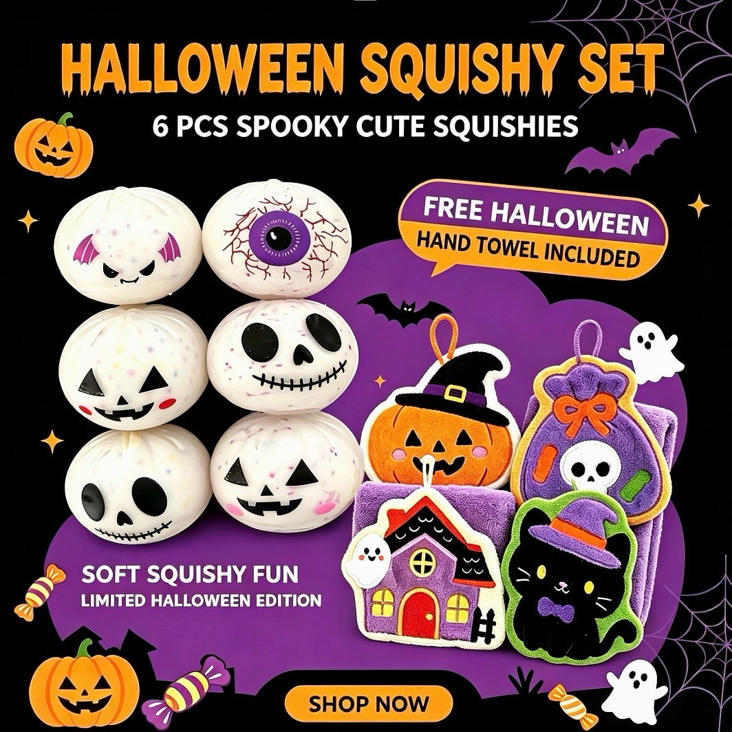 Halloween Squishy Set