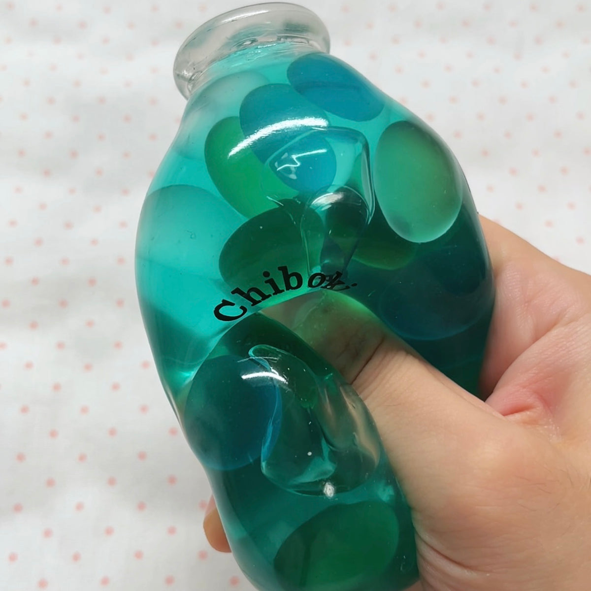 Mint Stone Squishy Bottle