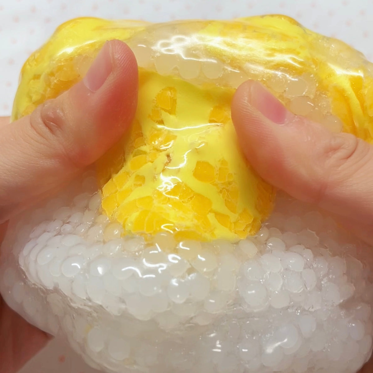 4 Little Yellow Balls Cracking Wax Ball