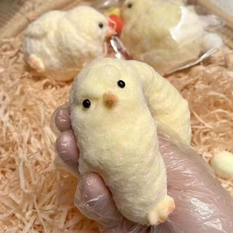 Handmade Silicone Squishy Big Chicken