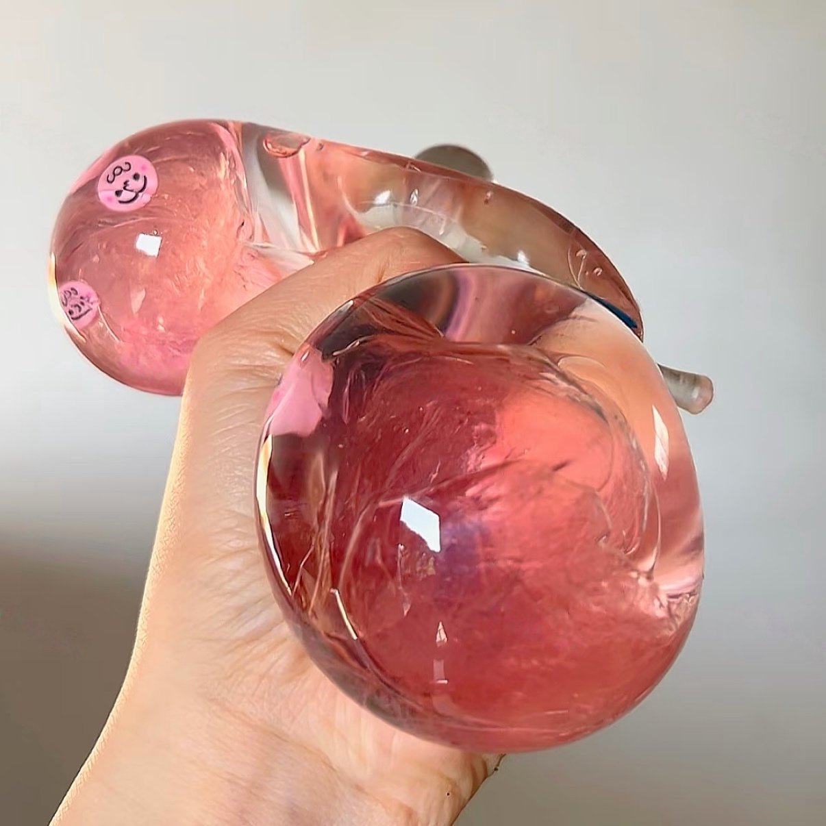 Layered Pink Apple