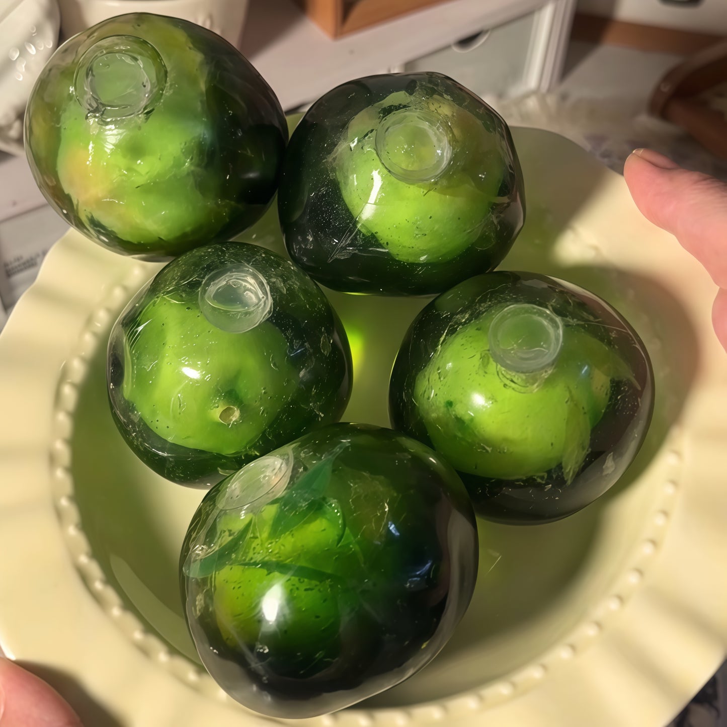 Green Plum Stress Ball