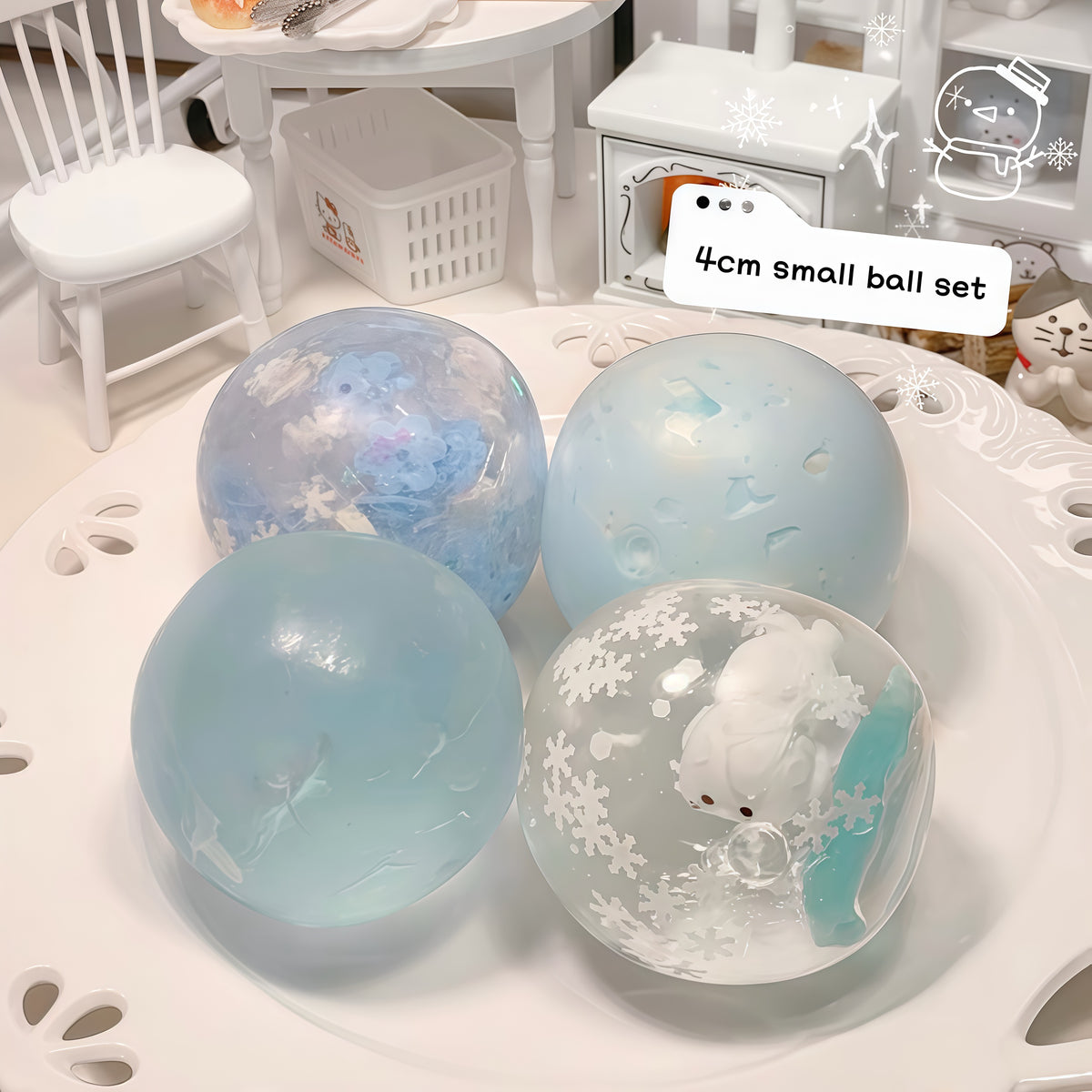 Baby Blue Mini Ball Set