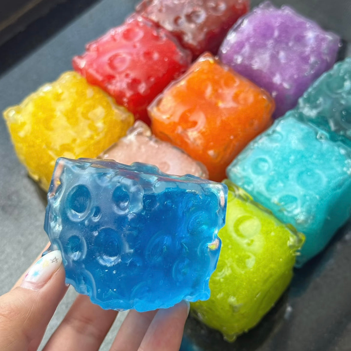 Colorful Mini Cheese Stress Ball
