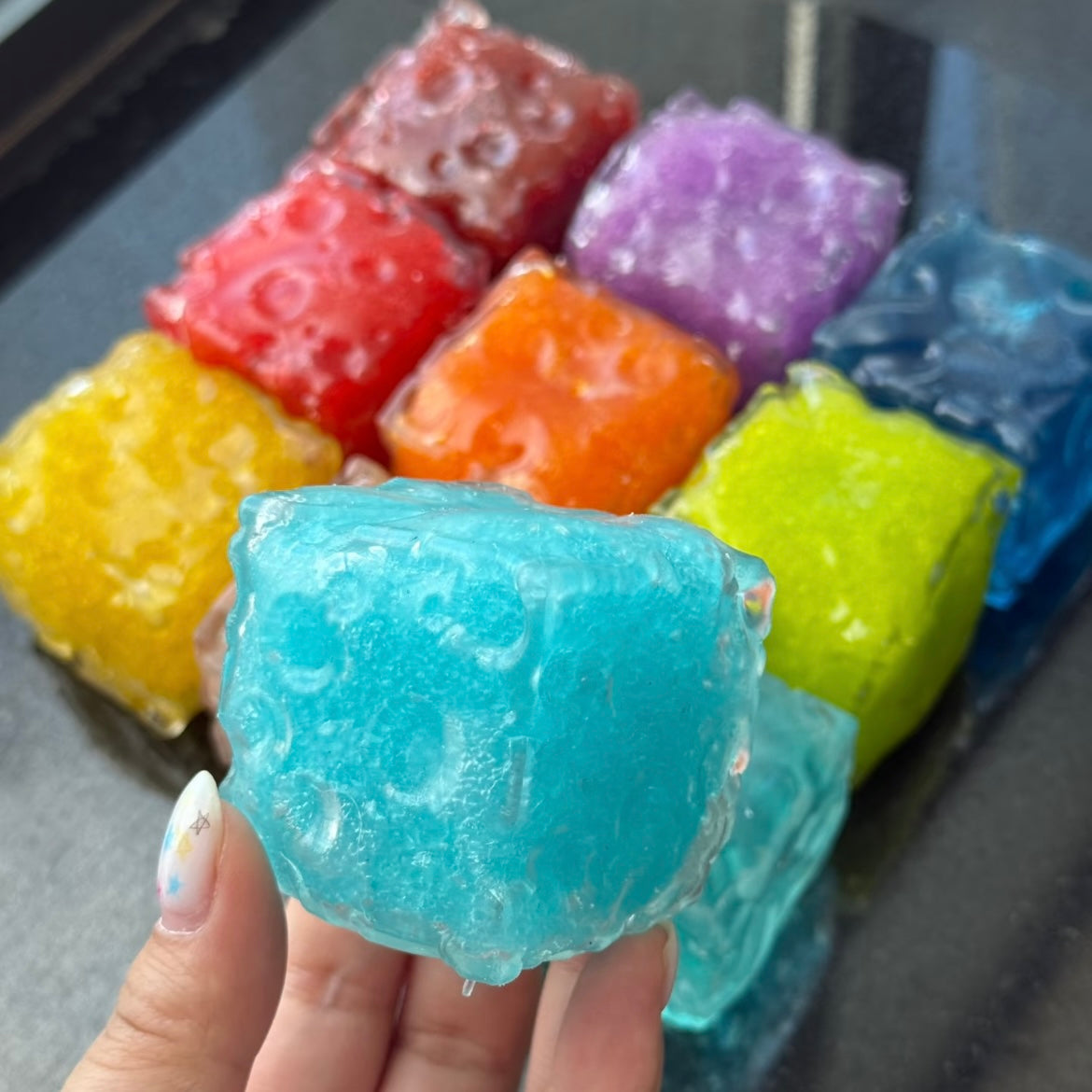 Colorful Mini Cheese Stress Ball
