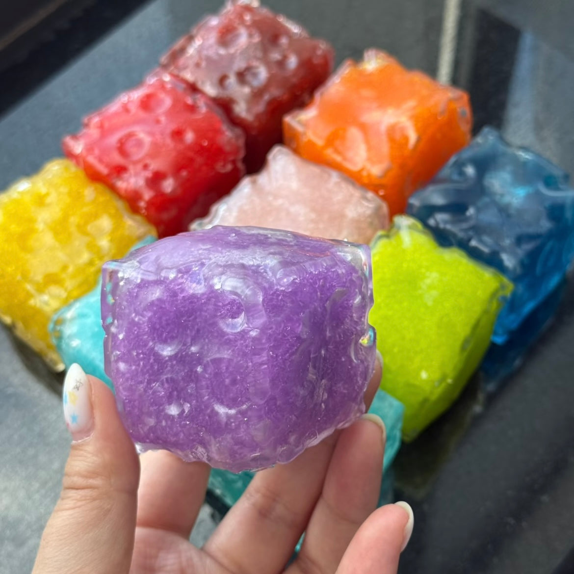 Colorful Mini Cheese Stress Ball