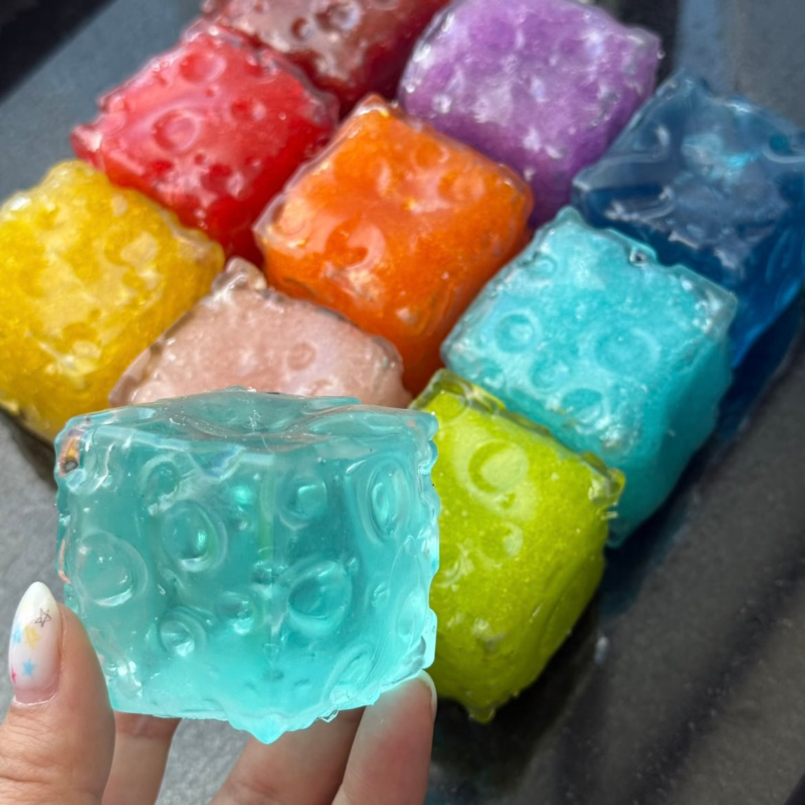 Colorful Mini Cheese Stress Ball