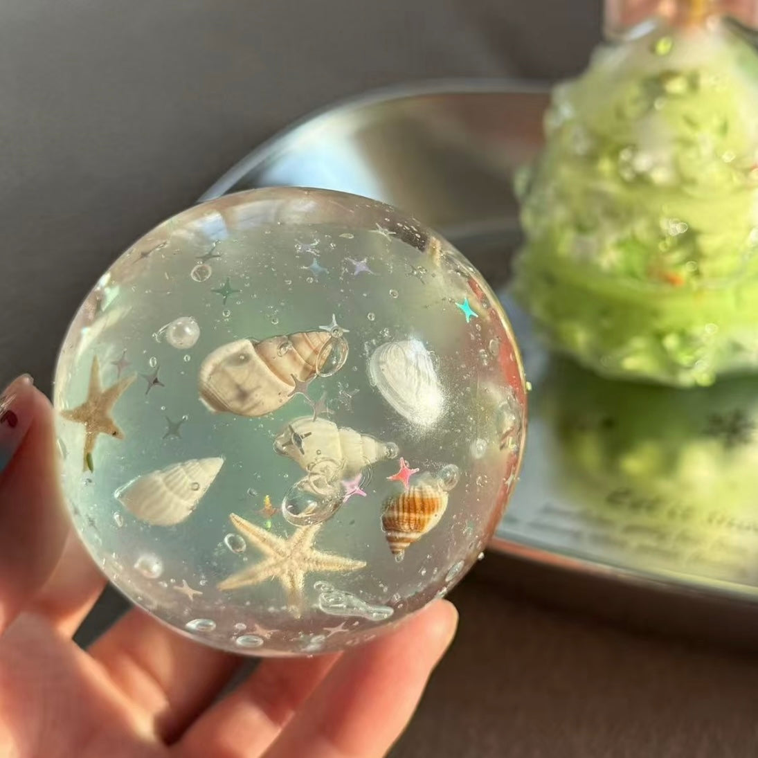 Ocean Shell  Stress Ball